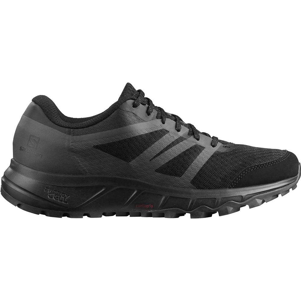 SALOMON TRAILSTER 2 Philippines - Men's Trail Running Shoes - Black | 182357-ZPT